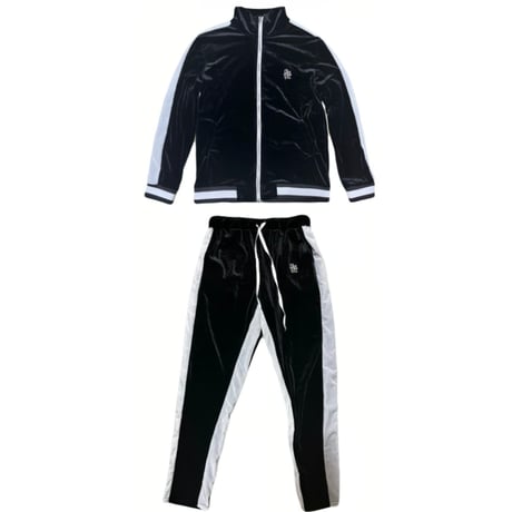 ベロアセットアップ（上下同サイズセット）