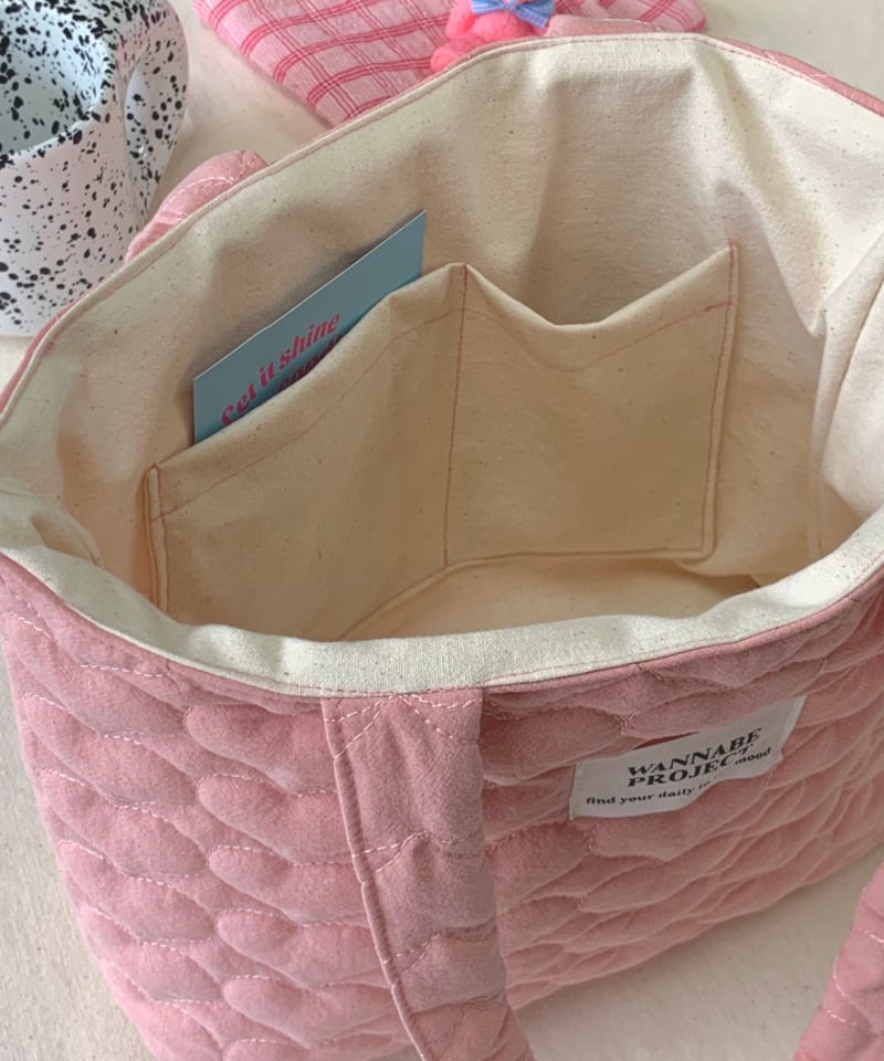 ヌビ サイドポケット付き ショルダバッグ ハンドメイド ヌビバッグ ショルダショルダーバッグ トート ヌビ生地