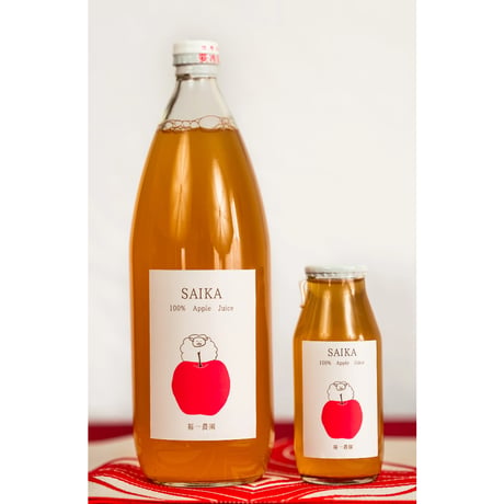 100%りんごジュース　1000ml×6本