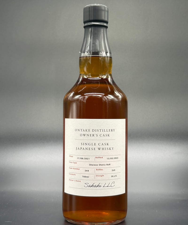 ハ*ノ様 御岳蒸留所　シングルカスク ウイスキー 700ml Japanese Whisky 御岳 シングルカスク / Sakaki LLC Owner's