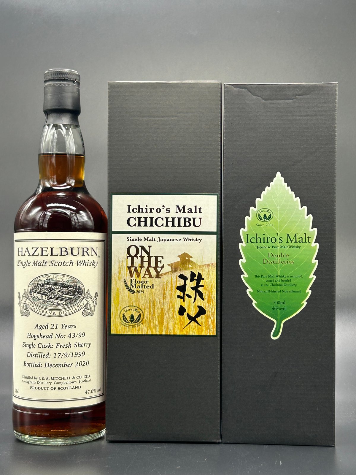 HAZELBURN 12年 空瓶 HAZELBURN 12年 空瓶