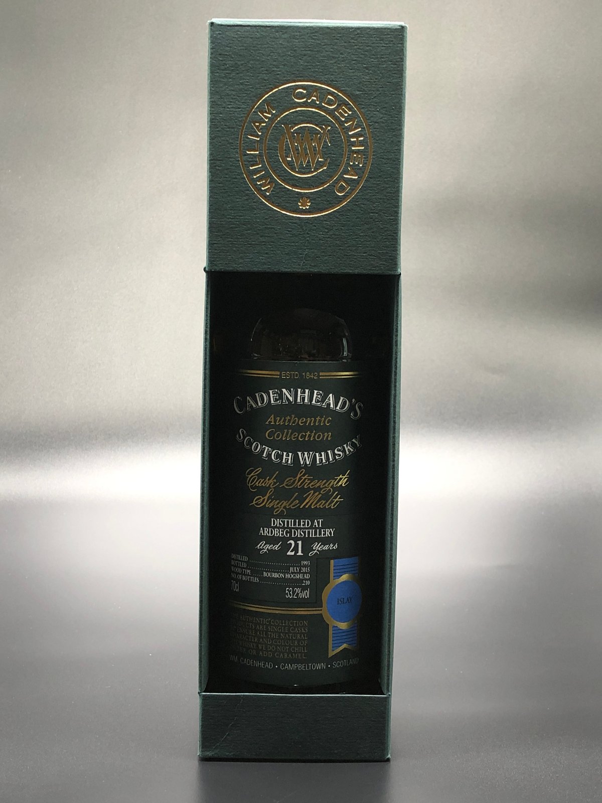 アードベッグ 1993-2015 21年 / ケイデンヘッズ CA Authentic Col