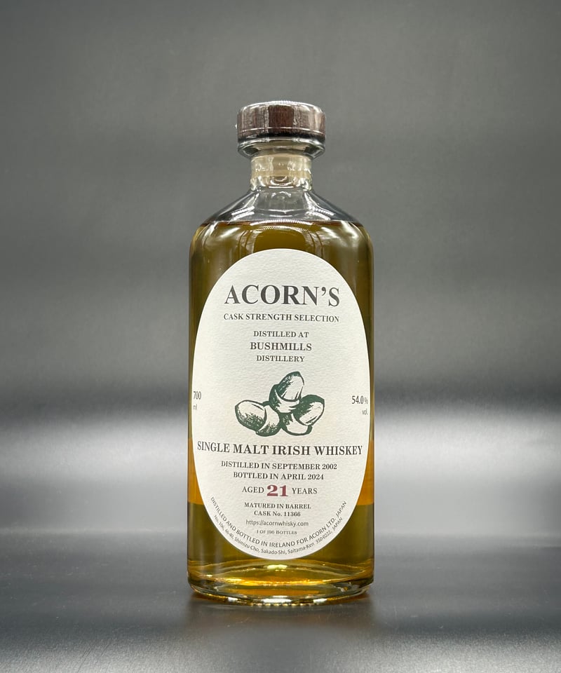 Acorn Original Cask Strength Selection ブッシュミルズ