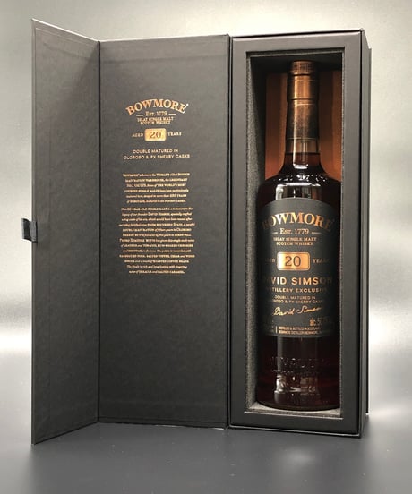 ボウモア2020 20年 / Distillery Exclusive デヴィッド シンプソン