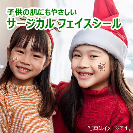 【サージカル フェイス＆ボディシール】クリスマス Aタイプ