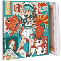【東京モノノケ】アートキャンバス 海の日（Marine Day）