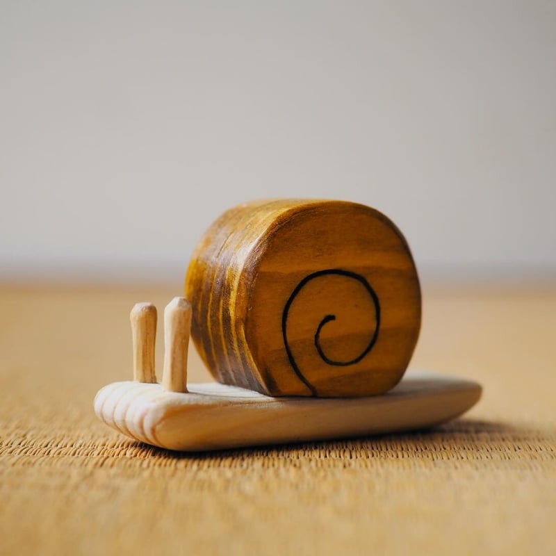 カードスタンド かたつむり | 木工房・あき