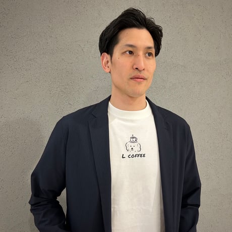 【ユニセックス】ロゴTシャツ・ホワイト