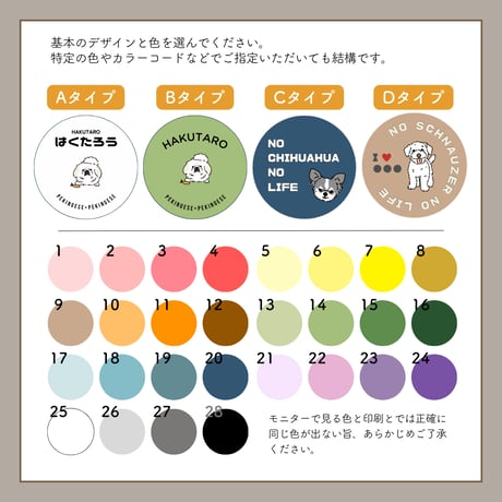 缶バッジについてのご説明