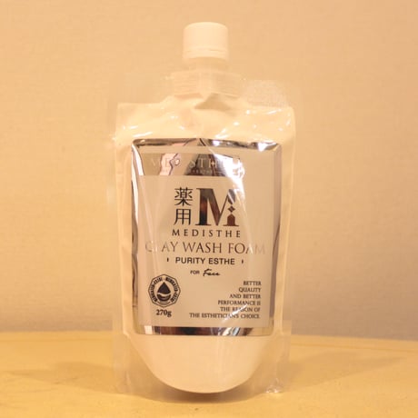 MEDISTHE 薬用 クレイ洗顔フォーム 270g