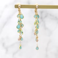イヤリング・ピアス｜ゴールデンシャワー｜水色