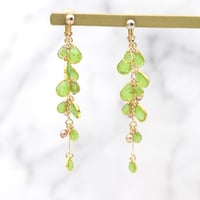 イヤリング・ピアス｜ゴールデンシャワー｜緑