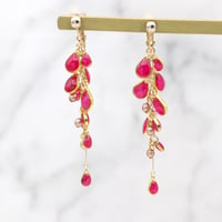 イヤリング・ピアス｜ゴールデンシャワー｜ピンク