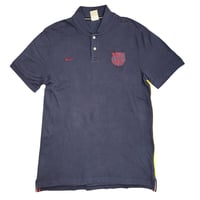 2010s FC Barcelona polo shirt