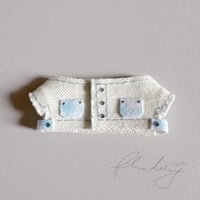 denim ジャケット 単品【ホワイト×ブルー】