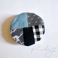 denim ベレー帽 単品【ブルー】
