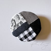 denim ベレー帽 単品【グレー】
