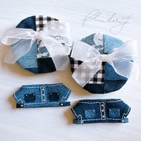 《order》denim ジャケット・ベレー帽セット