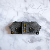 denim ジャケット 単品【グレー×ゴールド】