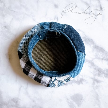 denim ベレー帽 単品