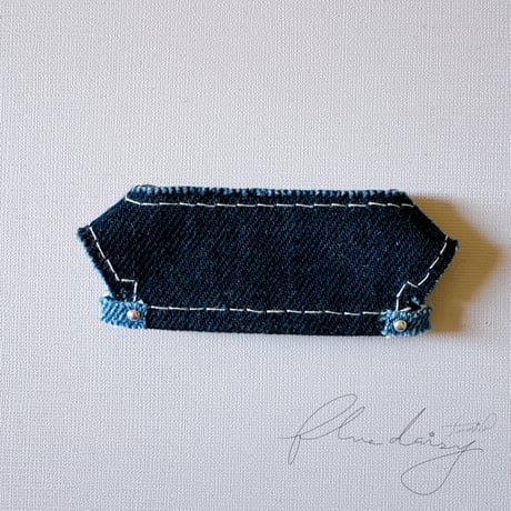 denim ジャケット 単品【ネイビー×シルバー】