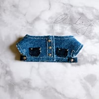 denim ジャケット 単品【ブルー×ゴールド】