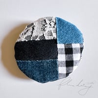 denim ベレー帽 単品【ブルー】