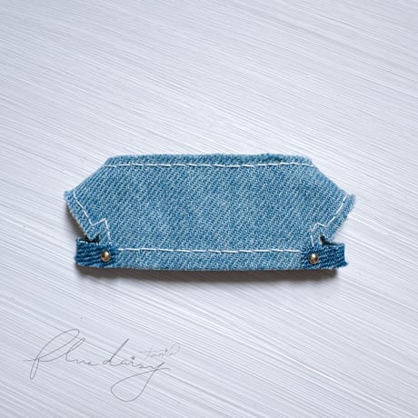 denim ジャケット 単品【ライトブルー×ゴールド】
