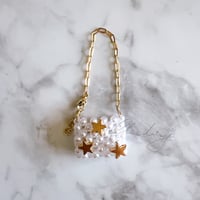 パールショルダーバッグ【gold】