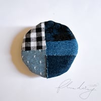 denim ベレー帽 単品【ブルー】