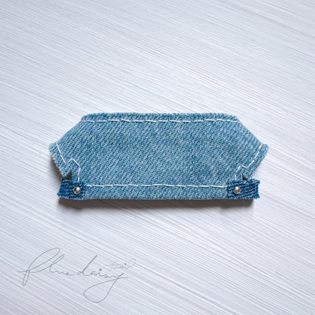 denim ジャケット 単品【ライトブルー×シルバー】