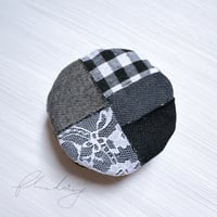 denim ベレー帽 単品【グレー】