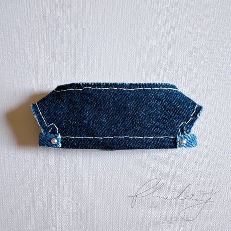 denim ジャケット 単品【ネイビー×シルバー】