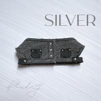denim ジャケット 単品【グレー×シルバー】