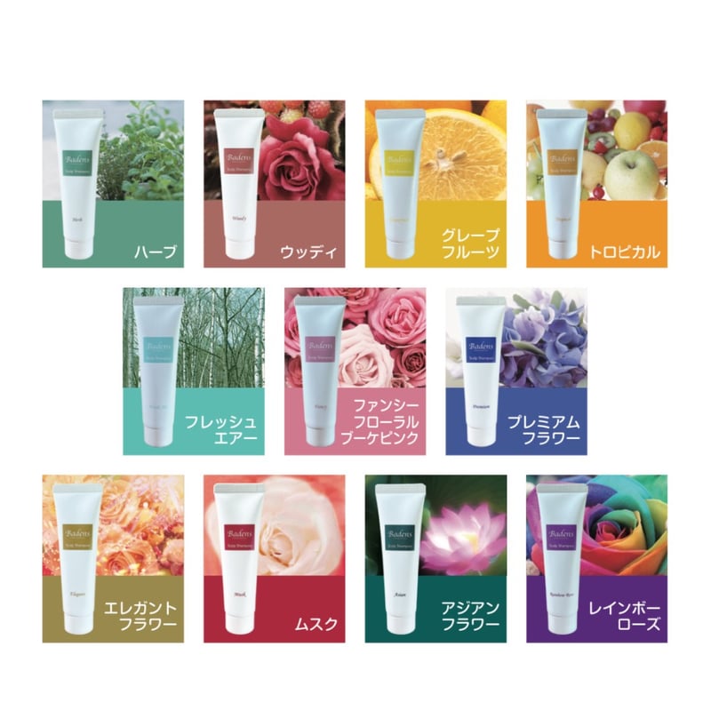 バーデンス トライアルセット　9種類 スターターセット – モアコスメティックスオンラインショップ