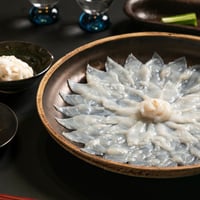 長崎県産トラフグてっさ（小皿）｜ふぐ刺し・刺身・冷凍・送料無料｜長崎 FUKUNOTANE / ふくのたね.