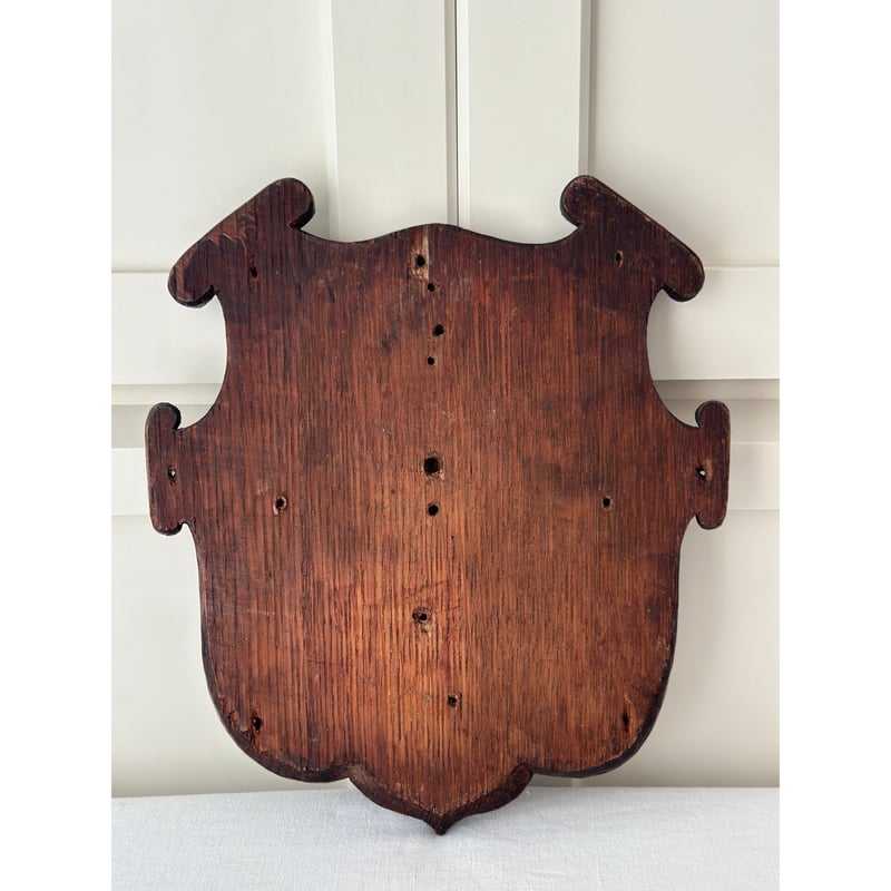 antiqueイギリス アンティーク 木製 紋章盾 オーク材 彫刻 壁飾り fit=scale-down,w=1200