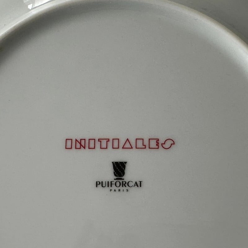 フランスヴィンテージ Puiforcat ピュイフォルカ デザートプレート