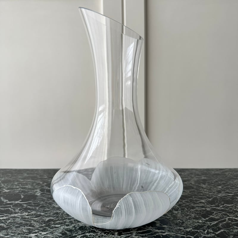 vintage ガラス製フラワーベース アネモネ | gla