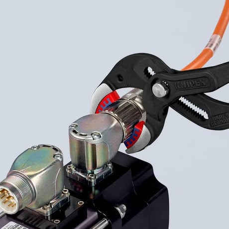 【KNIPEX】パイププライヤー プラスチックアゴ付