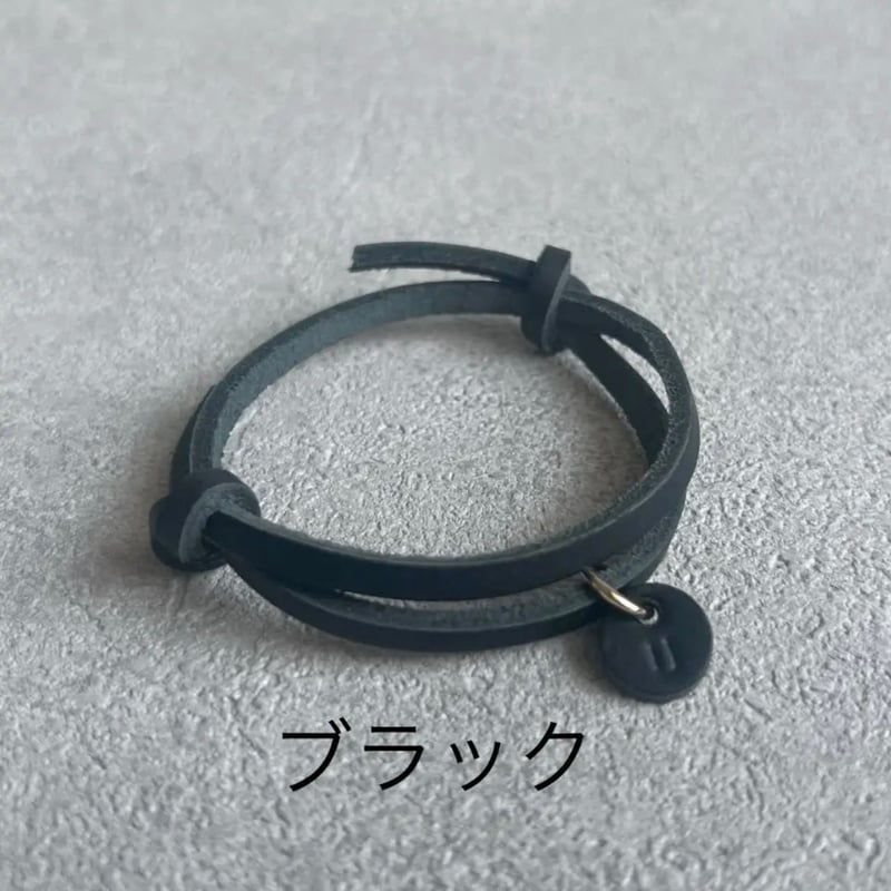 長さ調節可能！本革レザーブレスレット レディースサイズ | Anne