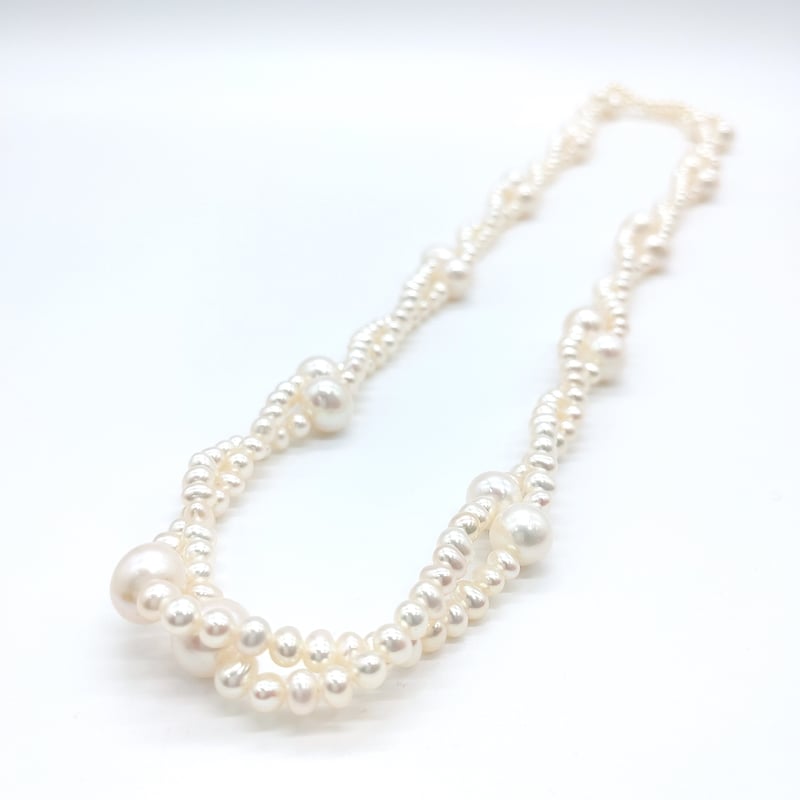 エンドレス 2連ネックレス | KJM-pearl