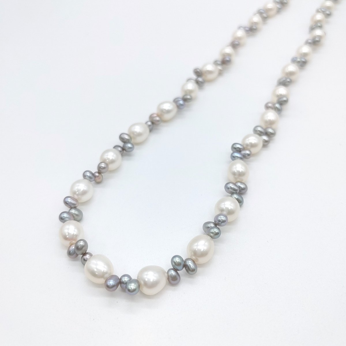 モノトーン デザインネックレス | KJM-pearl