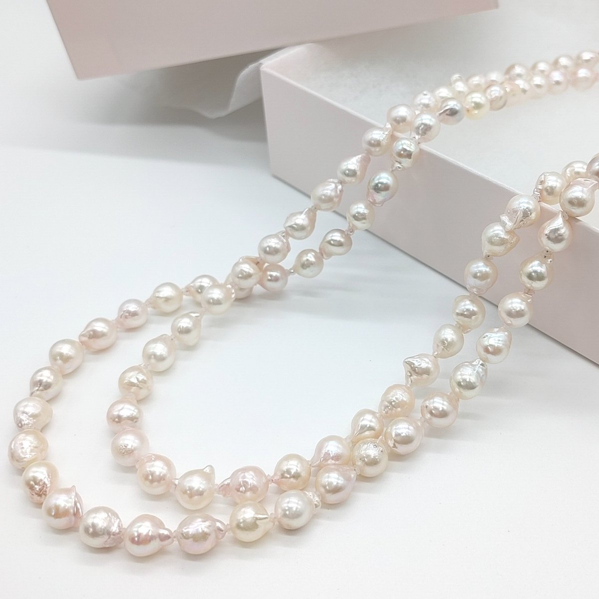あこや本真珠バロックロングネックレス　　約83cm fit=scale-down,w=1200