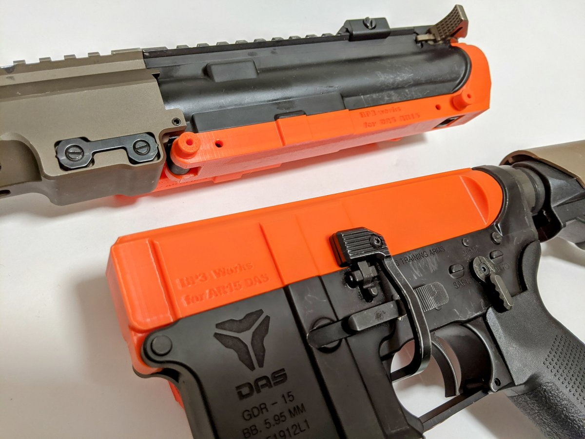 AR15アッパー、ロアーレシーバーカバー【セット】 for DAS GDR15