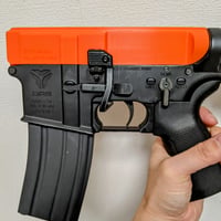 AR15ロアーレシーバーカバー_01  for DAS GDR15・リアルサイズ新M4共用（受注後生産）