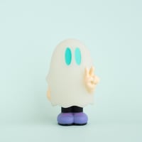 ななしのおばけちゃん 蓄光 ソフビ ななしのおばけちゃんソフビ【蓄光xネイビー】 | ななしのおばけ