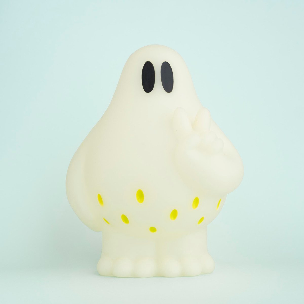 ななしのおばけちゃん　ソフビ　蓄光 ななしのおばけちゃんソフビ[蓄光/スケルトンver.] | ななしの