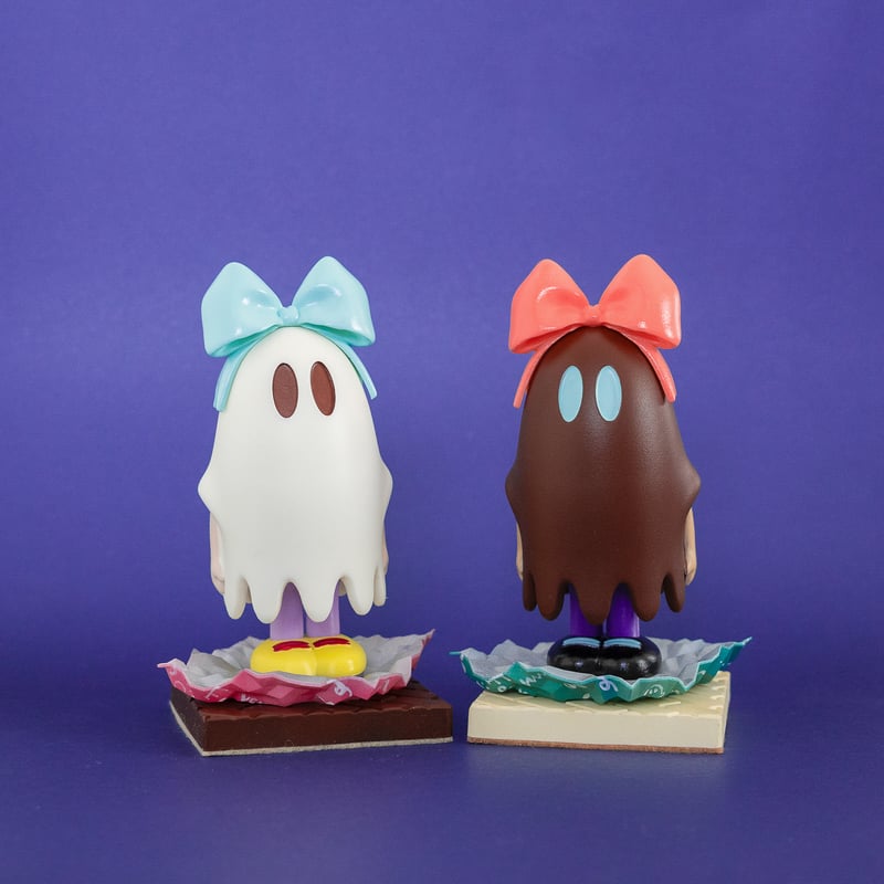 おばけちゃん形オルゴナイト２体とかぼちゃの入れ物のよくばりセット☆ おばけちゃん形オルゴナイト2体とかぼちゃの入れ物のよくばり