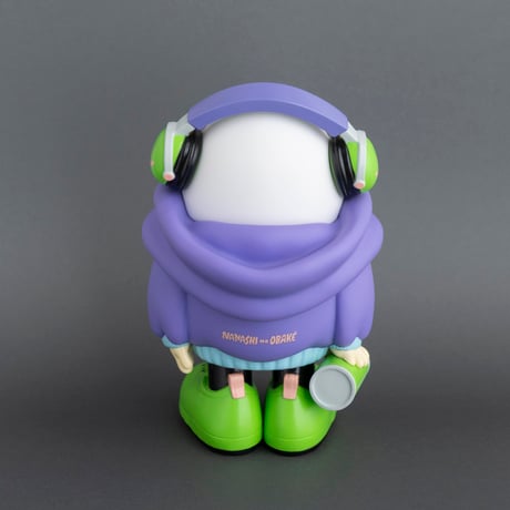 ヘッドホンおばけちゃんソフビ[PURPLE]
